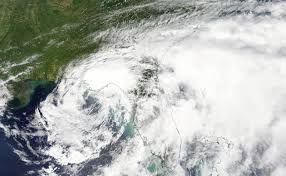 The remnants of August 2024 Hurricane Debbie