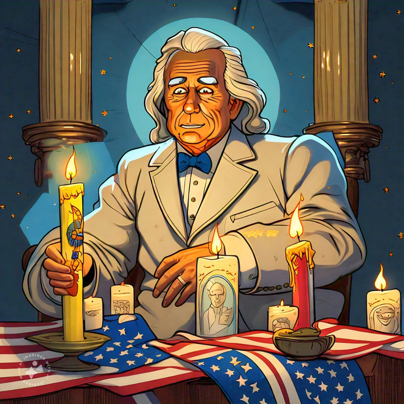 Candle of U.S. Presidents: America's Guiding Light