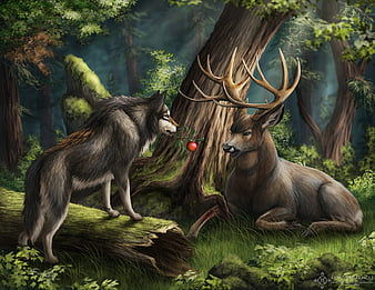 The Deer and the Wolf 