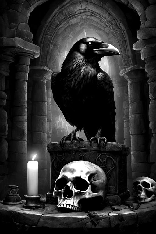 Candles and Bones: The Raven's Chamber 