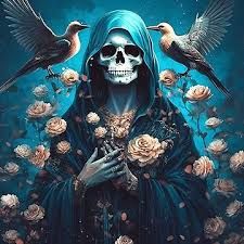 Santa Muerte's kiss