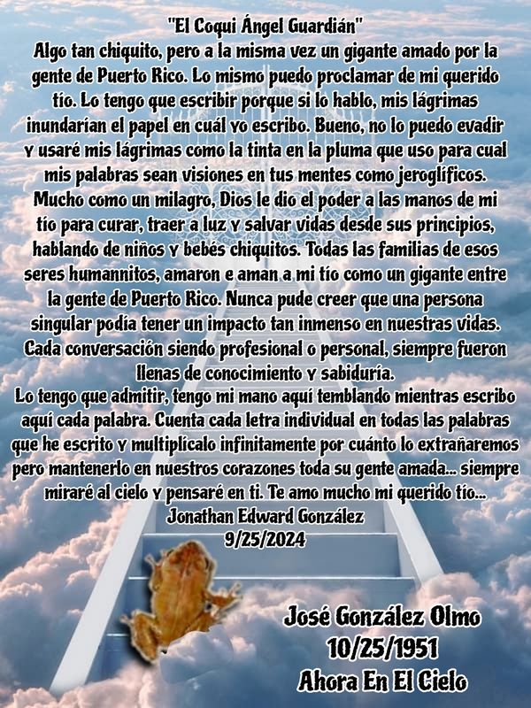 A Coqui Ángel Guardián 