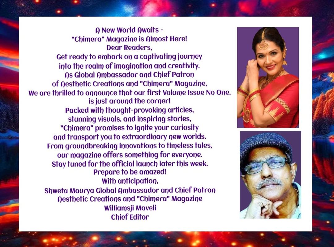 CHIMERA GLOBAL MAGAZINE BY WILLIAMSJI MAVELI CHIMERA GLOBAL MAGAZINE BY WILLIAMSJI MAVELI