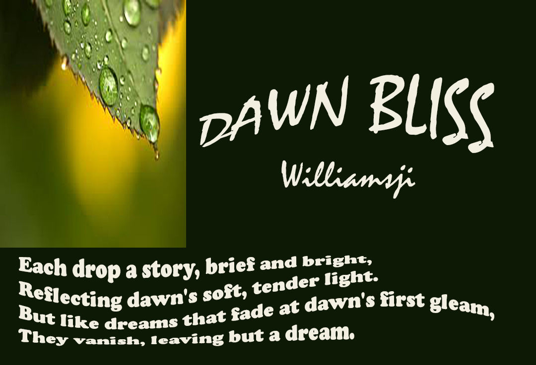WILIAMSJI MAVELI WRITES.....