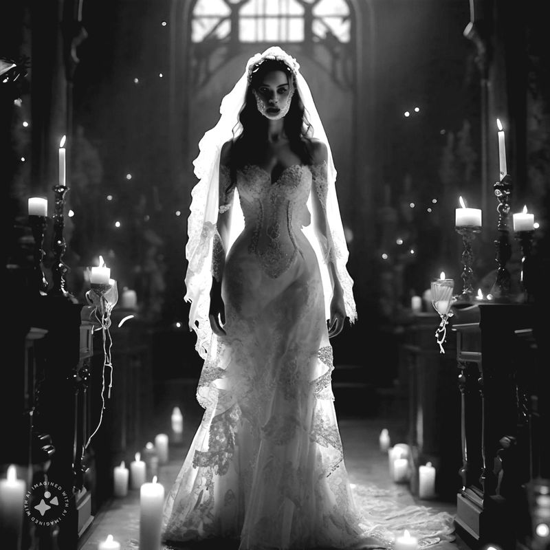 Candle Flames of the Ghost Bride 