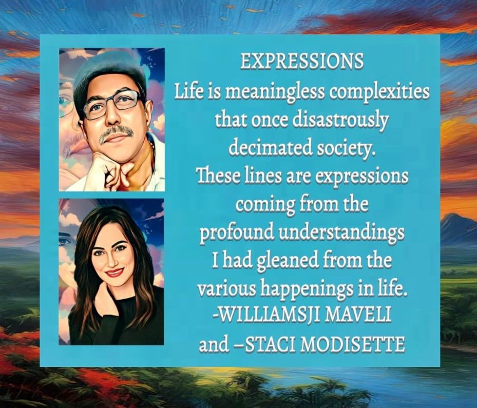 WILLIAMSJI MAVELI - STACI MODISETTE CO-WRITE POETRY