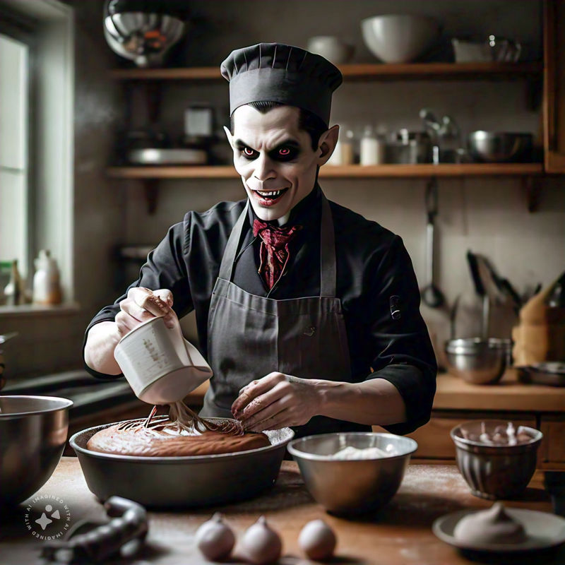 Vampire: Moonlight Chocolate Cake