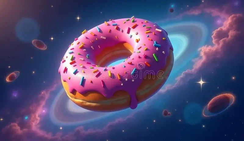 Donut Shaped Universe 