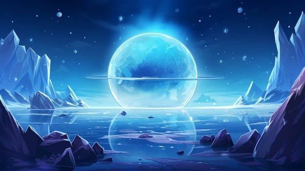 Ice Moon: Majestic Beauty 