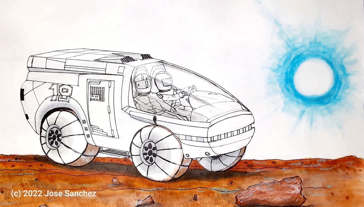 MARS BUGGY sketch