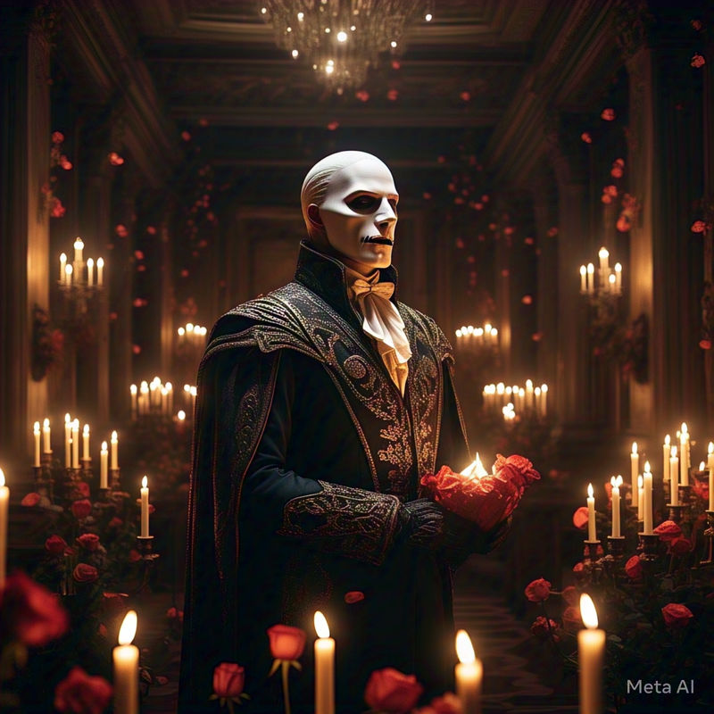  Phantom of the Opera: Candles and Love 