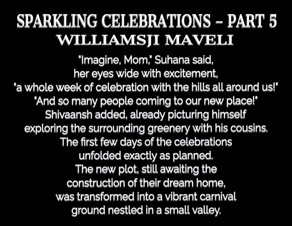 SPARKLING CELEBRATIONS - PART 5 SPARKLING CELEBRATIONS - PART 5