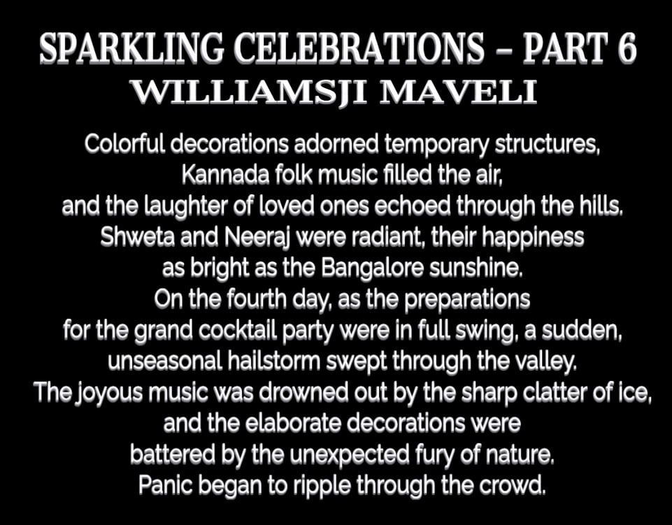 SPARKLING CELEBRATIONS - PART 6 SPARKLING CELEBRATIONS - PART 6