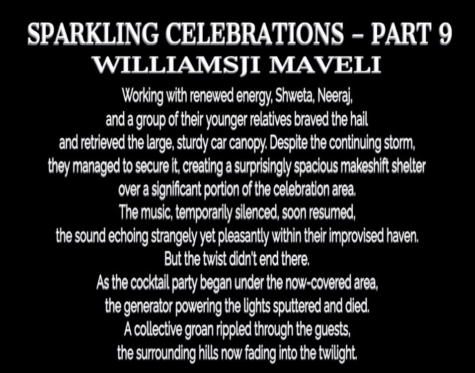 SPARKLING CELEBRATIONS - PART 9 SPARKLING CELEBRATIONS - PART 9