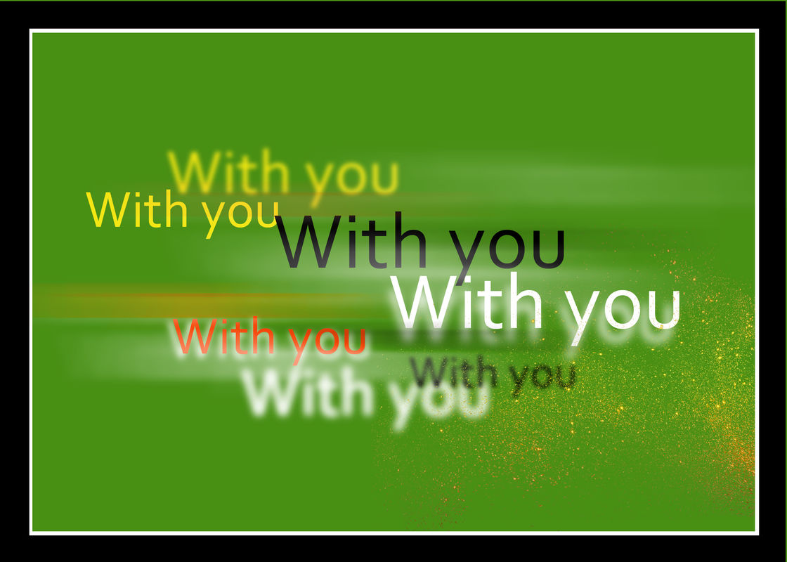 With you 