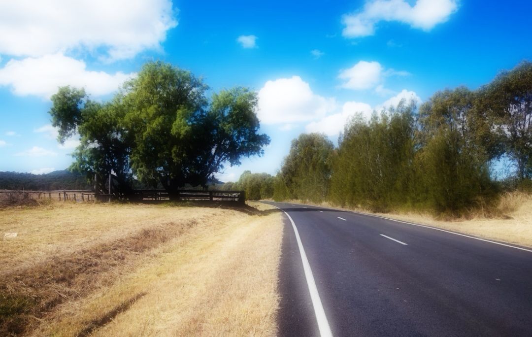 The side of the road