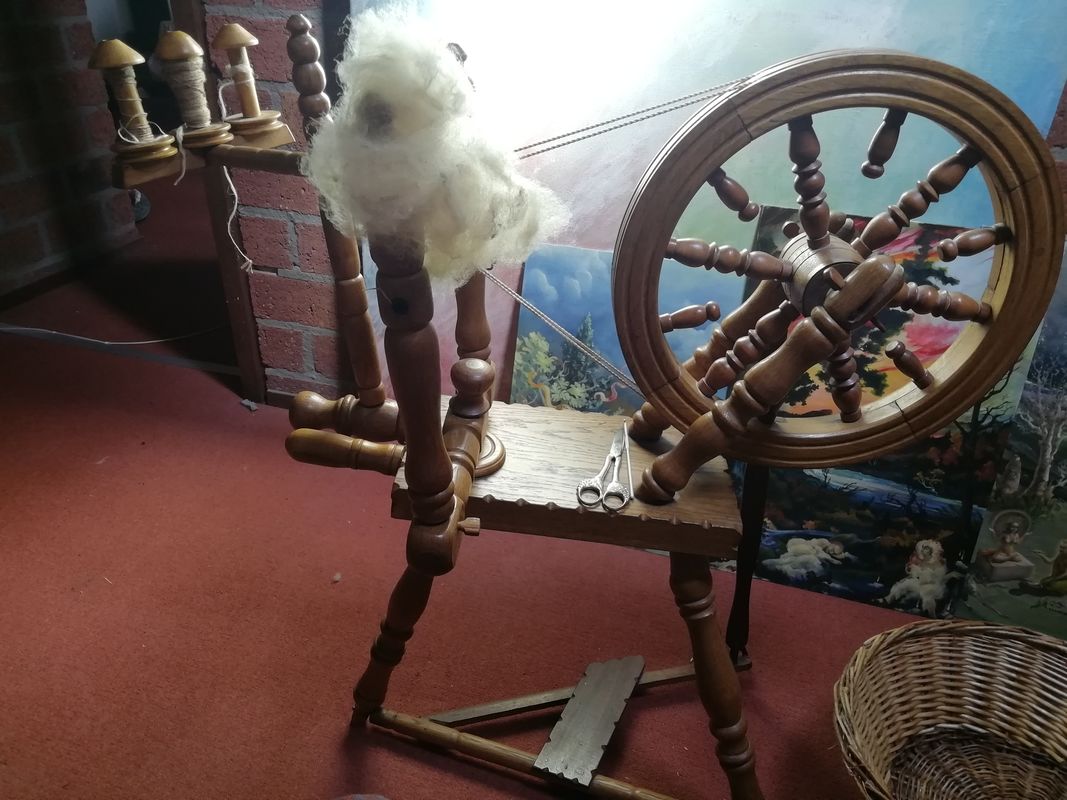 yards of fine yarn