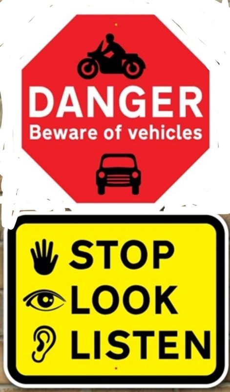 STOP LOOK LISTEN