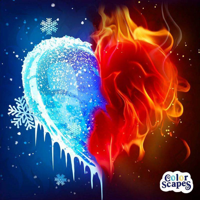 Fire and Ice: A Game of Love
