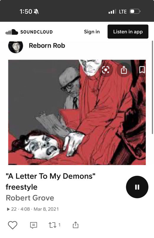 Letter to my demons 