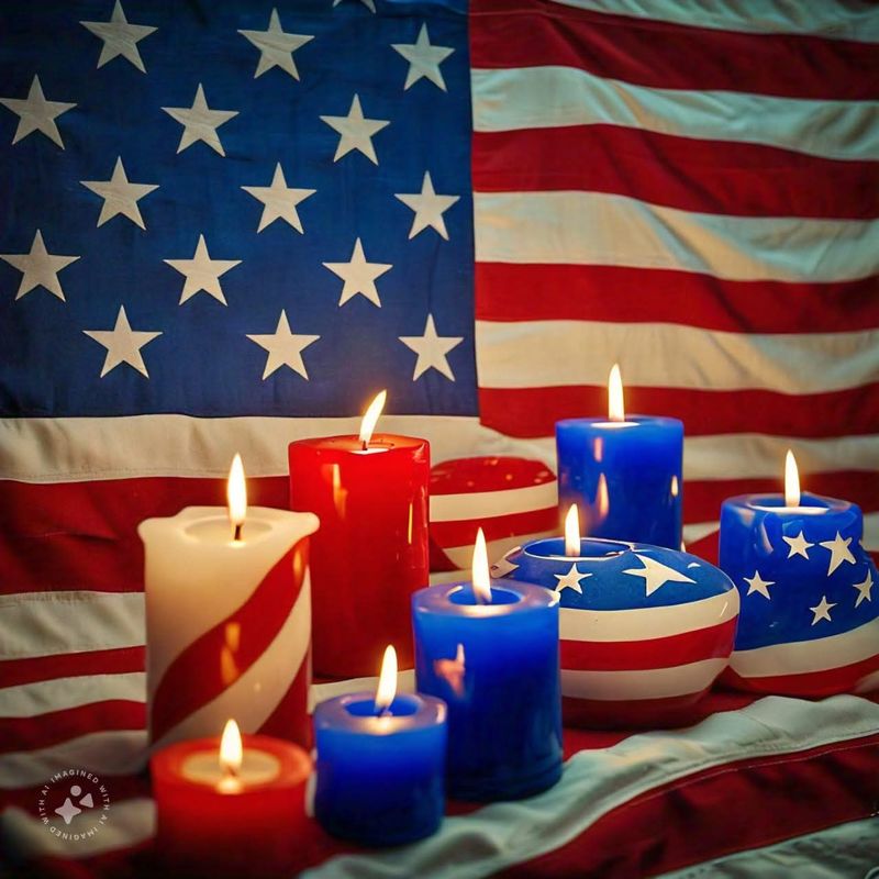 Memorial Day Candles