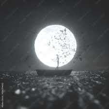 Where not even the moon cries
