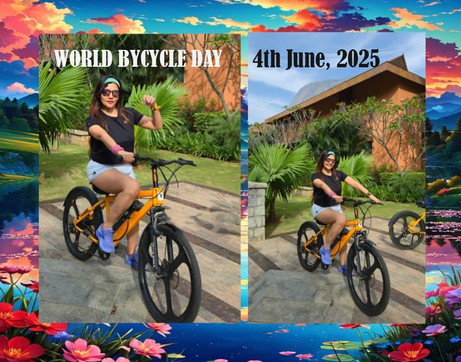 HAPPY WORLD BYCYCLE DAY - A POEM BY WILLIAMSJI MAVELI