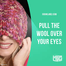 Over our collective figurative eyes commander in chief pulls wool...