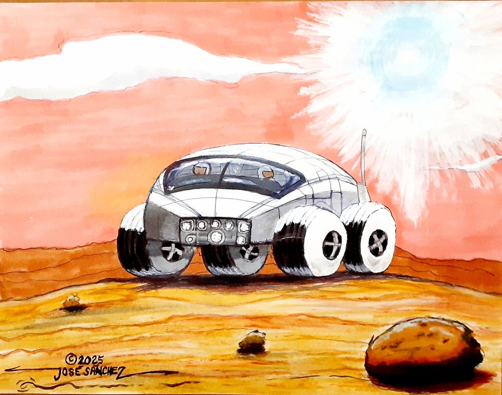 MARS 2030 : Advanced All Terrain Buggy (Concept)
