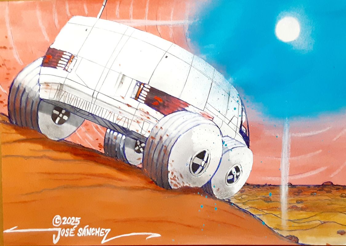 MARS AATB, Advanced All Terrain Buggy (alternate view)