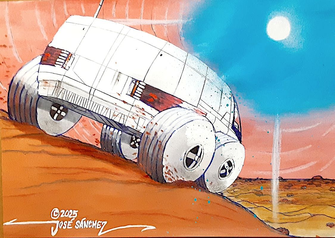 MARS AATB, Advanced All Terrain Buggy (alternate view)
