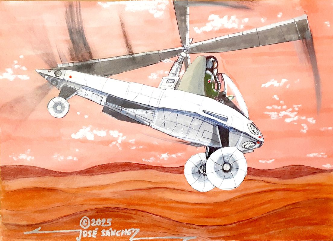 Mars SER (Small Experimental Rotorcraft)