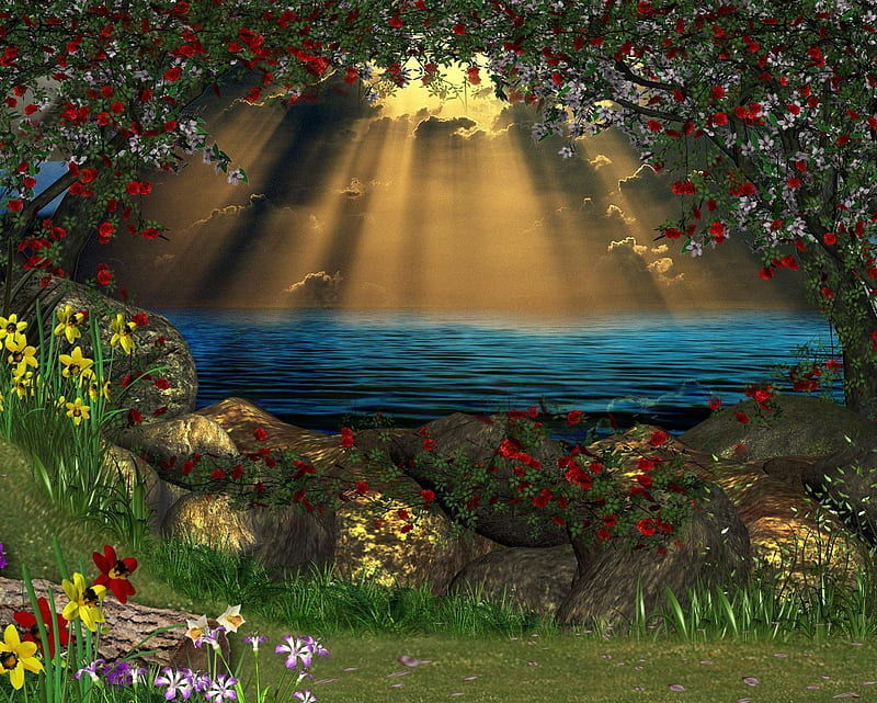 ~ The Garden Near The Sea ~