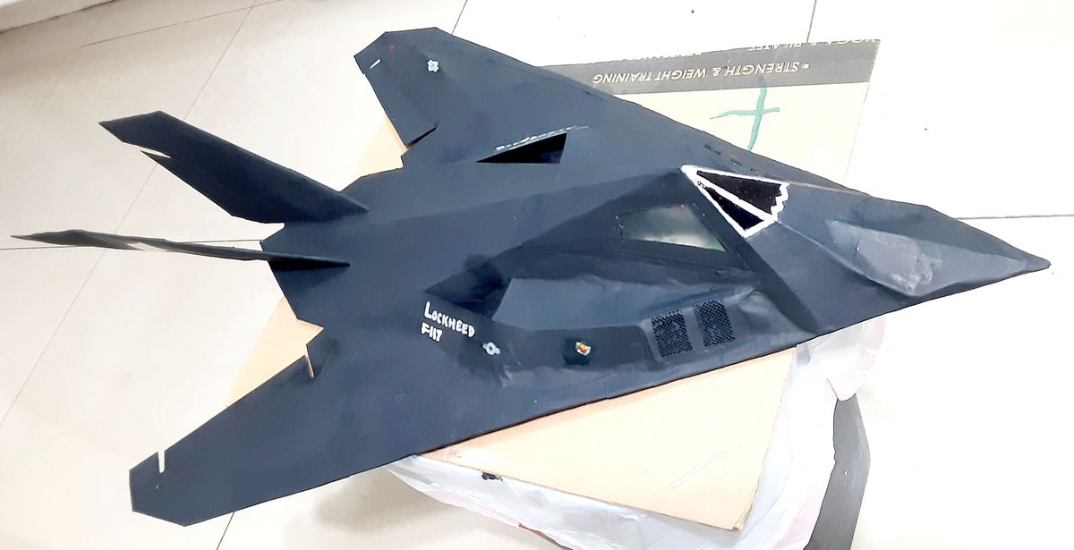 F-117 Stealth Fighter Glider