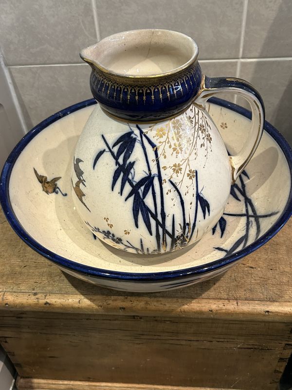 Portrait of An Old Jug and Bowl