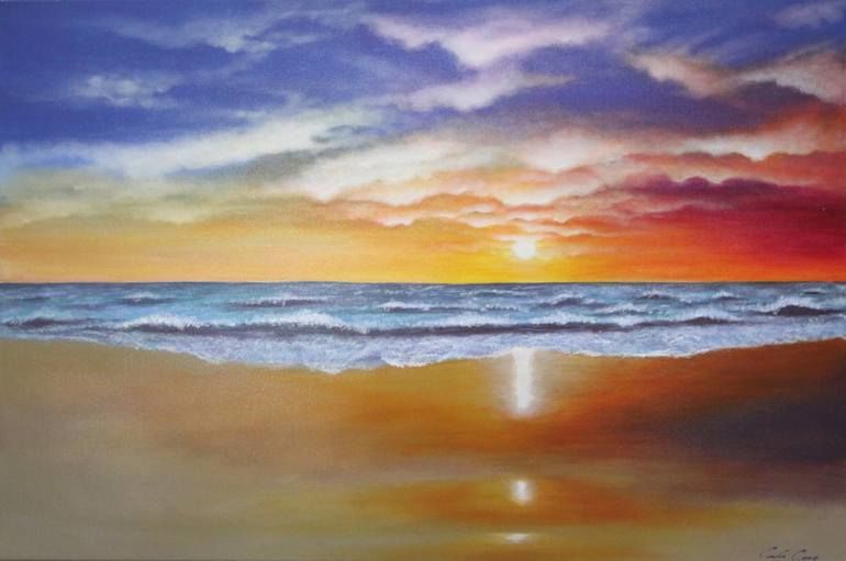 Under a Real Sunset