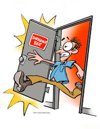 No exit allows egress...