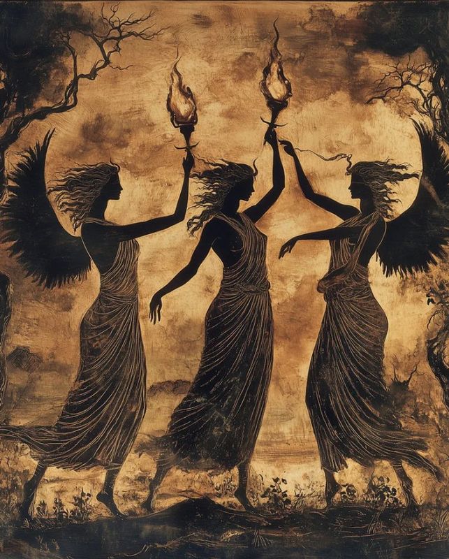 Echoes of Olympus: The Erinyes and Their Laws