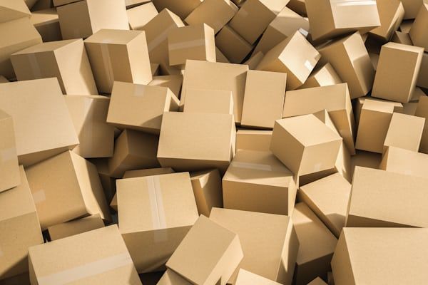 STUFFING IT BACK IT IN THE BOX
