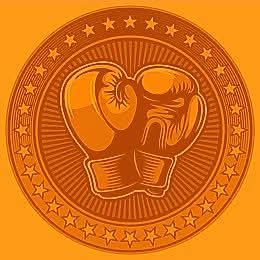 Boxing Champion Gold Coin