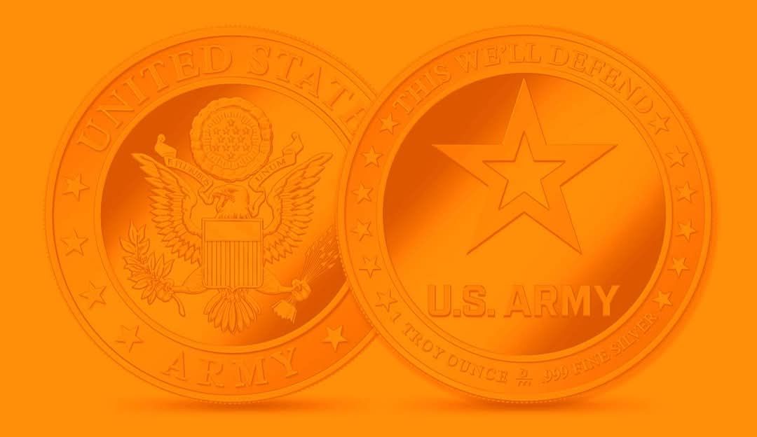 Army Gold Coin