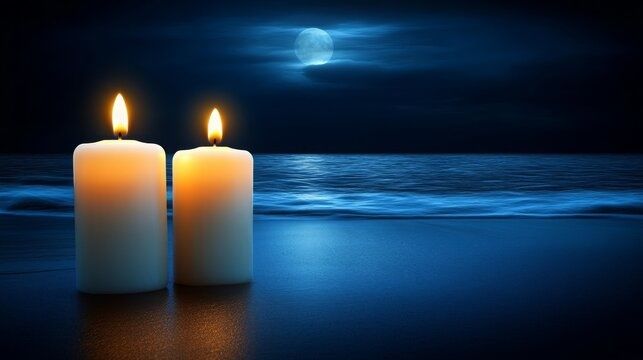 Blue Ocean Candle