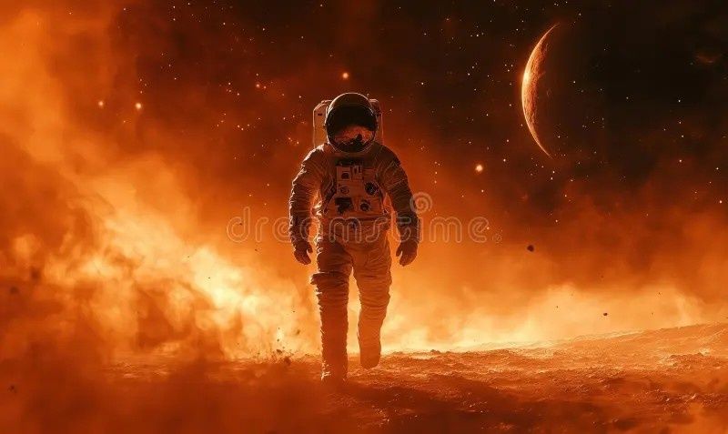 Chains of Gravity: Astronaut Burn 