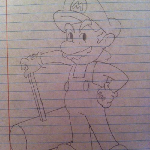 Cartoon Mario