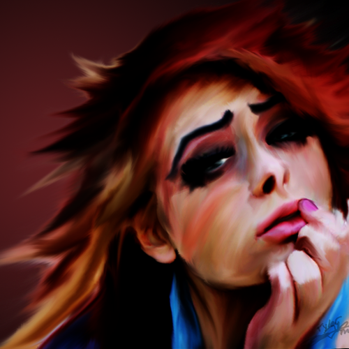 Red head goddess
