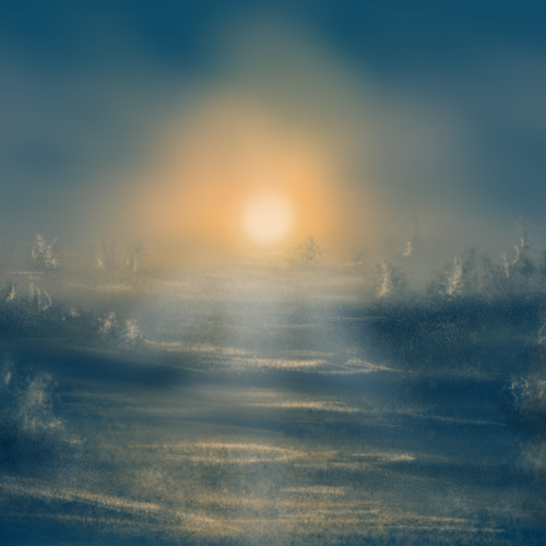 sunny gold light