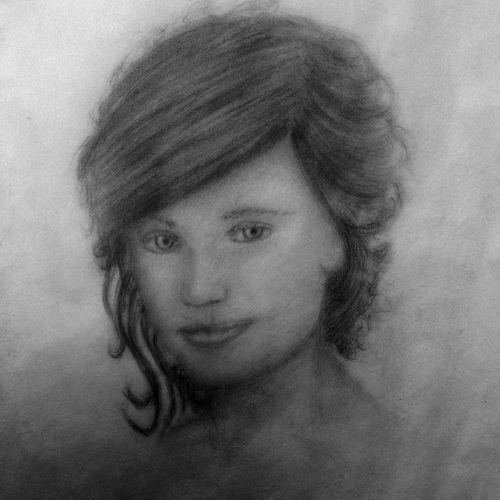 Girl drawing 