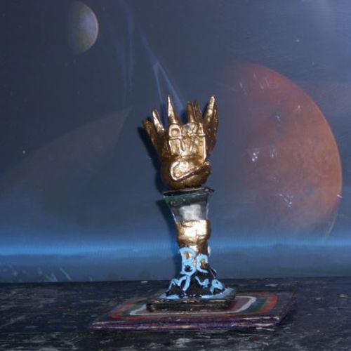 Basketball Chess MVP Trophy 