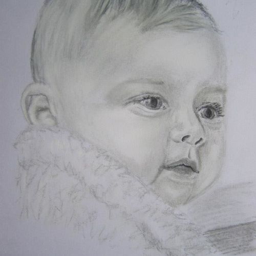 portrait of my daughter