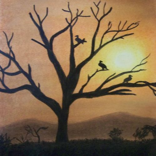 african sunset